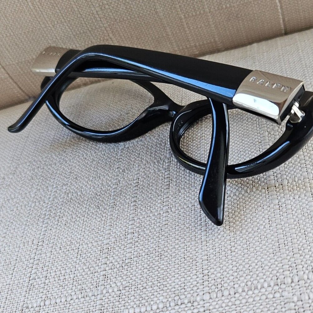 Ralph Lauren Ladies Glasses Frame Black Tone Eyeglasses 52[]18 135 RA5003 - Picture 4 of 11
